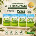 Salveo Barley Grass three plus one Trial Pack bundle
